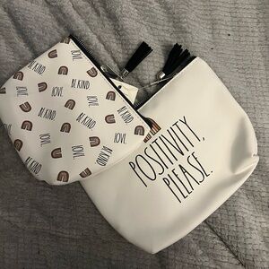 Rae Dunn Makeup Bags NWT